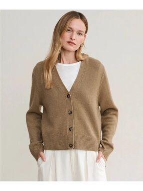 JENNI KAYNE Cashmere Colette Cardigan Doe
Brown size M